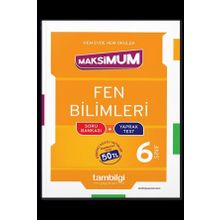 6. Sınıf Fen Bilimleri Maksımum Soru Bankası + Yaprak Test-Tambilgi Yayınları