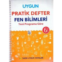 6. Sınıf Fen Bilimleri Pratik Defter - Sadık Uygun Yayınları