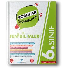 6. Sınıf Fen Bilimleri Sorular Konuşuyor Soru Bankası-Pruva Akademi Yayınları
