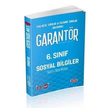 6. Sınıf Garantör Sosyal Bilgiler Soru Bankası Data Yayınları