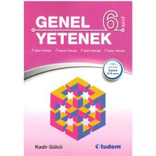 6. Sınıf Genel Yetenek Kitabı Komisyon Tudem Hazırlık Yayınları