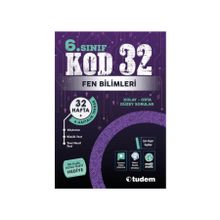 6. Sınıf Kod 32 Fen Bilimleri Tudem Yayınları