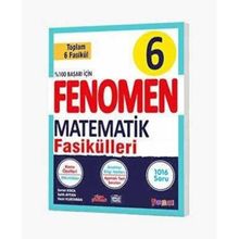 6. Sınıf Matematik Fasikülleri Fenomen Kitap Yayınları