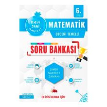 6. Sınıf Matematik Mavi Soru Bankası-Nartest Yayınları