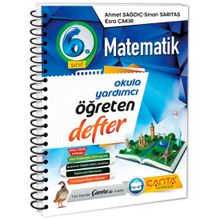 6. Sınıf Matematik Okula Yardımcı Öğreten Defter-Çanta Yayınları