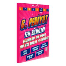 6.Sınıf Periyot Fen Bilimleri Etkinlikli Soru Bankası-Netbil Yayınları