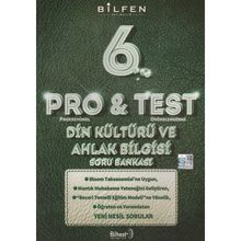 6. Sınıf Pro & Test Din Kültürü ve Ahlak Bilgisi Soru Bankası - Bilfen Yayınları