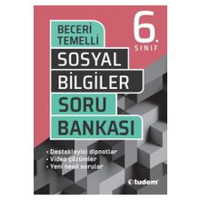 6. Sınıf Sosyal Bilgiler Beceri Temelli Soru Bankası-Tudem Yayınları