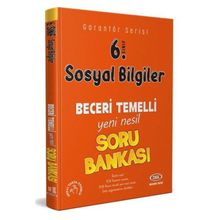 6. Sınıf Sosyal Bilgiler Garantör Beceri Temelli Soru Bankası-Data Yayınları
