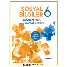 6 Sınıf Sosyal Bilgiler Kazanım Odaklı Soru Bankası Tudem Yayınları