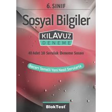 6. Sınıf Sosyal Bilgiler Kılavuz Deneme-Tudem Yayınları