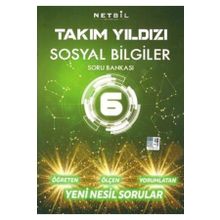 6.Sınıf Sosyal Bilgiler Soru Bankası Takım Yıldızı Netbil Yayınları