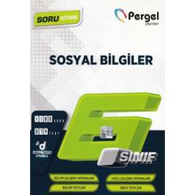 6. Sınıf Sosyal Bilgiler Soru Kitabı-Pergel Yayınları