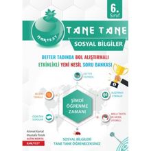 6. Sınıf Sosyal Bilgiler Yeşil Defter Tadında Tane Tane-Nartest Yayınları