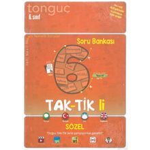 6.Sınıf Taktikli Sözel Soru Bankası-Tonguç Akademi Yayınları