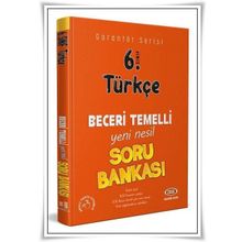 6. Sınıf Türkçe Garantör Beceri Temelli Soru Bankası-Data Yayınları