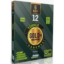 6. Sınıf Türkçe Gold Serisi 12 Deneme - Ünlüler Yayınları