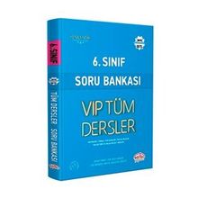 6. Sınıf VIP Tüm Dersler Mavi Kitap Soru Bankası - Editör Yayınları