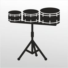 60 cm Üçlü Tumba Folyo Sticker