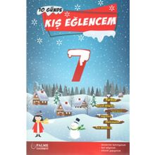 7. Sınıf 10 Günde Kış Eğlencem Tatil Kitabı Palme Yayınları