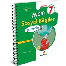 7. Sınıf Aydın Sosyal Bilgiler Defterim - Aydın Yayınları