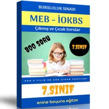 7. Sınıf Bursluluk Sınav Soruları - En Çok Çıkan Soruları