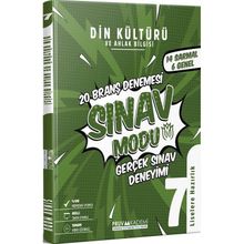 7. Sınıf Din Kültürü ve Ahlak Bilgisi Deneme Pruva Akademi