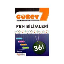7. Sınıf Fen Bilimleri Görev Yeni Nesil Çalışma Föyleri Nitelik Yayınları