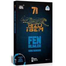 7. Sınıf Fen Bilimleri Hızlı İsem Soru Bankası-İsem Yayınları