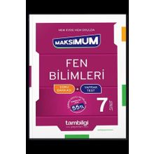 7. Sınıf Fen Bilimleri Maksımum Soru Bankası + Yaprak Test-Tambilgi Yayınları