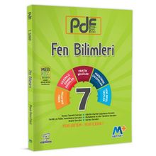 7. Sınıf Fen Bilimleri PDF Planlı Ders Föyü Martı Okul M+ Yayınları