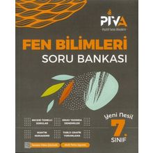 7. Sınıf Fen Bilimleri Soru Bankası-Piva Yayınları