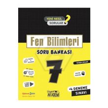 7. Sınıf Fen Bilimleri Soru Bankası-Üçgen Akademi Yayınları