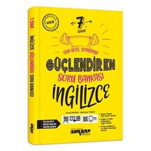 7. Sınıf Güçlendiren İngilizce Soru Bankası - Ankara Yayınları