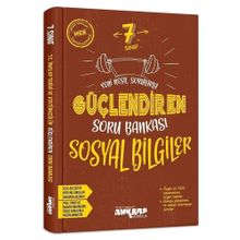 7. Sınıf Güçlendiren Sosyal Bilgiler Soru Bankası Ankara Yayın