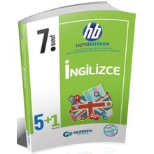 7. Sınıf İngilizce 5+1 Fasikül Gezegen-Gezegen Yayınları