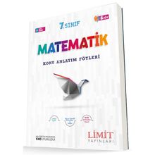 7.sınıf Matematik Konu Anlatım Föyleri - Limit Yayınları