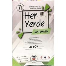 7. Sınıf Matematik Soru Föyleri Her Yerde Serisi - Zeka Küpü Yayınları