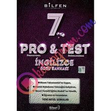 7. Sınıf Pro & Test İngilizce Soru Bankası - Bilfen Yayınları