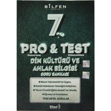 7. Sınıf Protest Din Kültürü Ve Ahlak Bilgisi Soru Bankası - Bilfen Yayınları