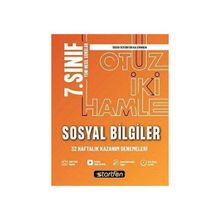 7. Sınıf Sosyal Bilgiler 32 Haftalık Kazanım Denemeleri Startfen Yayınları