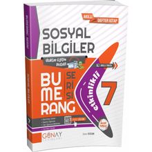 7. Sınıf Sosyal Bilgiler Etkinlikli Bumerang Serisi-Günay Yayınları