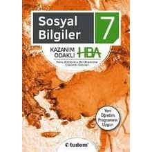 7. Sınıf Sosyal Bilgiler Kazanım Odaklı Hba Tudem Yayınları