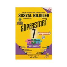7. Sınıf Sosyal Bilgiler Süperstart Soru Bankası - Startfen Yayınları