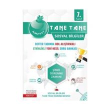 7. Sınıf Sosyal Bilgiler Yeşil Defter Tadında Tane Tane-Nartest Yayınları