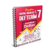 7 .Sınıf Sosyalimo Sosyal Bilgiler Defterim Akıllı Defter - Arı Yayınları