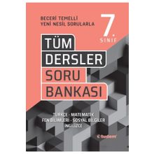 7. Sınıf Tüm Dersler Beceri Temelli Soru Bankası-Tudem Yayınları