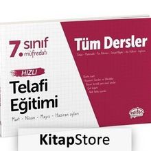 7. Sınıf Tüm Dersler Hızlı Telafi Eğitimi Kollektif Editör Yayınları