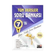 7. Sınıf Tüm Dersler Soru Bankası Tekiz Yayınları