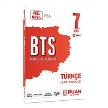 7. Sınıf Türkçe BTS Beceri Temelli Soru Bankası-Puan Yayınları